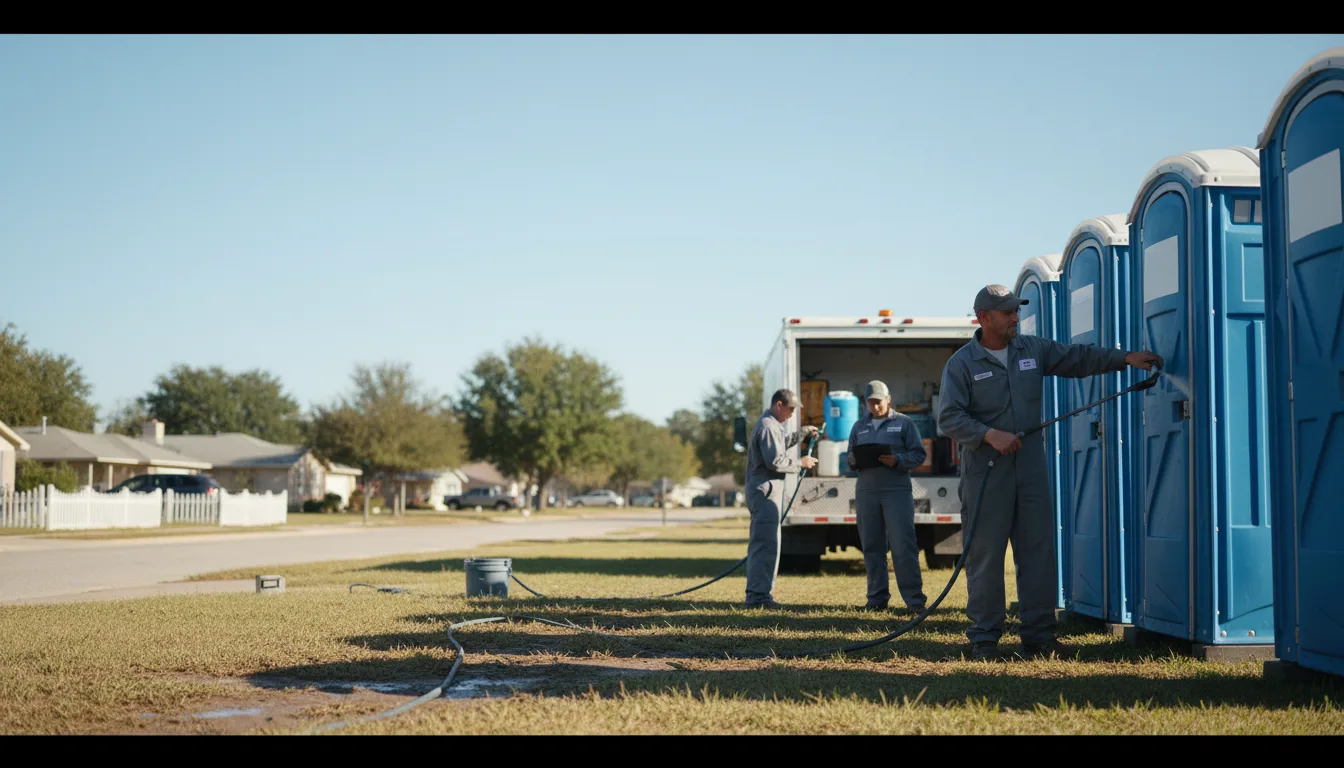 Long-Term Portable Toilet Rental in Drummonds, TN near me